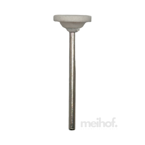 Steinschleifer Bit Ø12,8mm Teller weiß | universal Schleifkörper